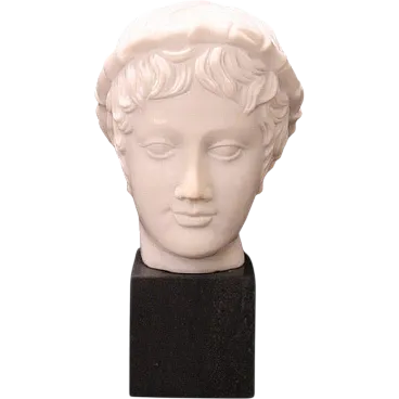 Marble head of young Bacchus, 1900s