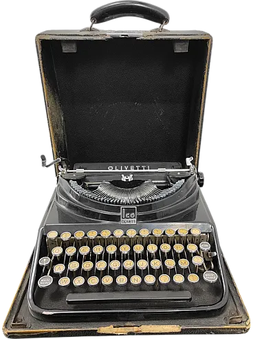 Macchina da scrivere Ico Olivetti, anni '30