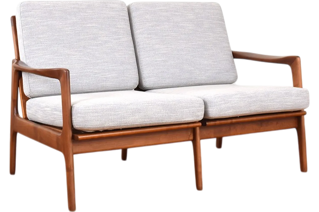 Mid-Century sofa by Illum Wikkelsø, 1960s 25