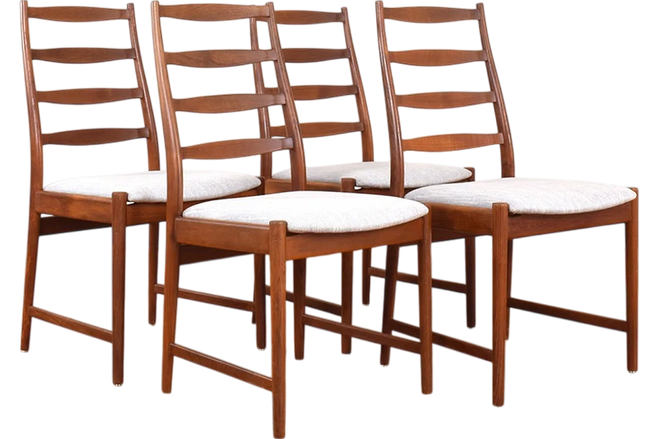 Mid-Century Danish Teak Dining Chairs by Torbjörn Afdal for Vamo, 1960 15