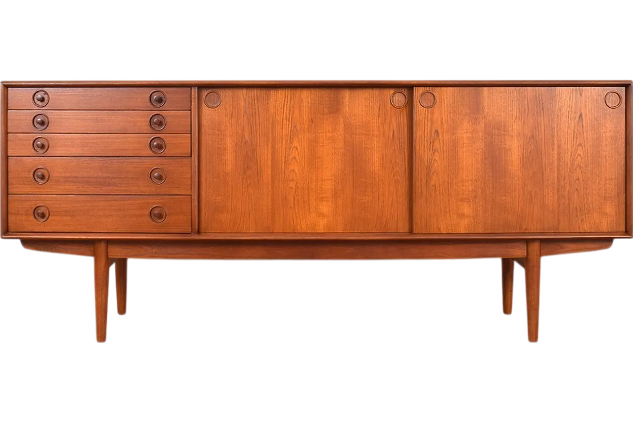 Mid-Century Norwegian teak sideboard, 1960s 20