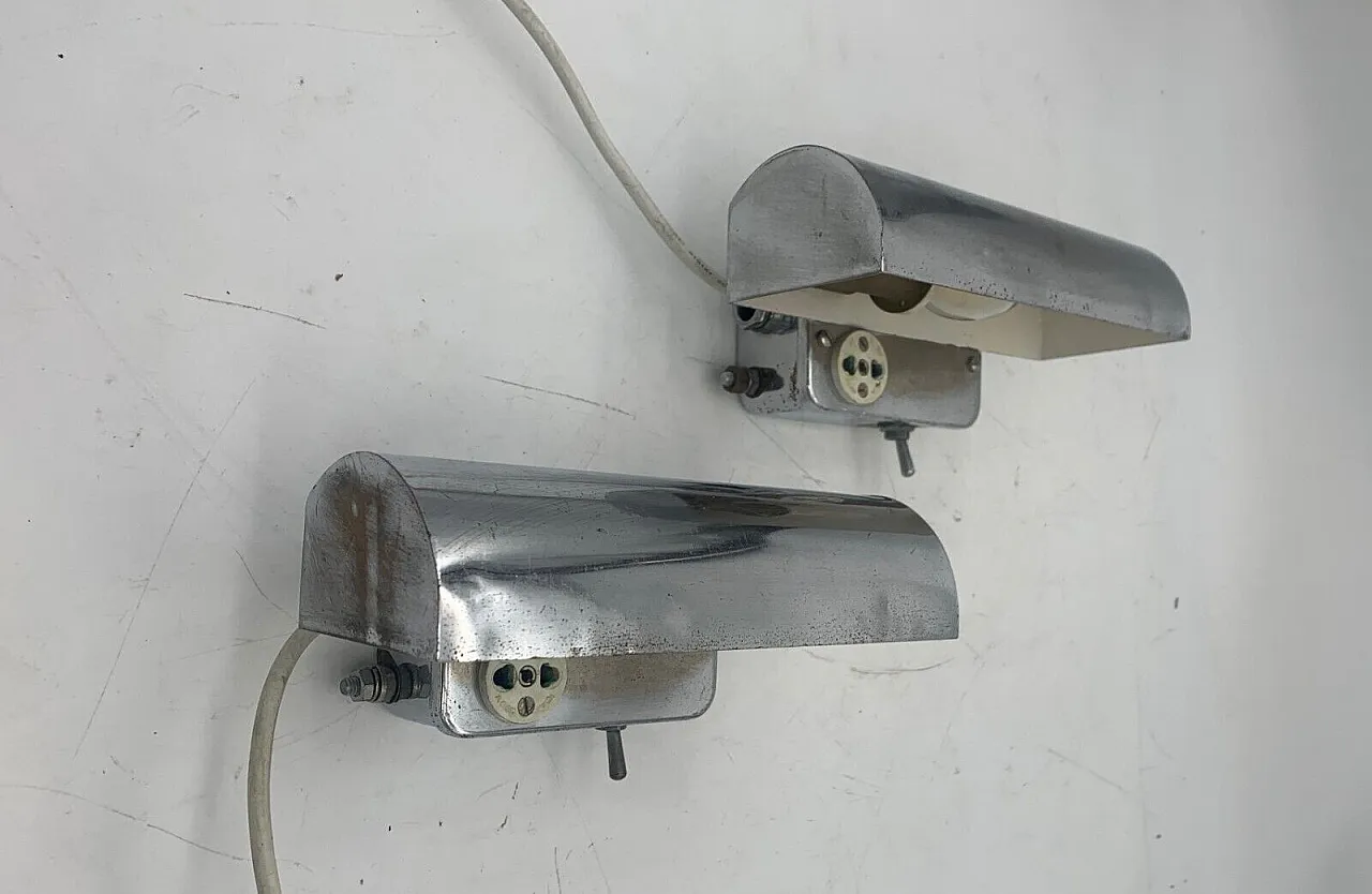 Pair of naval wall sconces by Guastini, 1960s 2