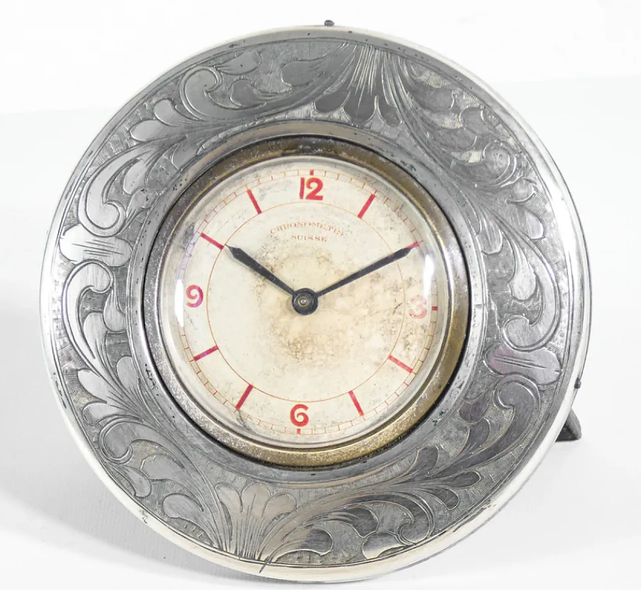 Chronometre Suisse table clock, 1920s 3