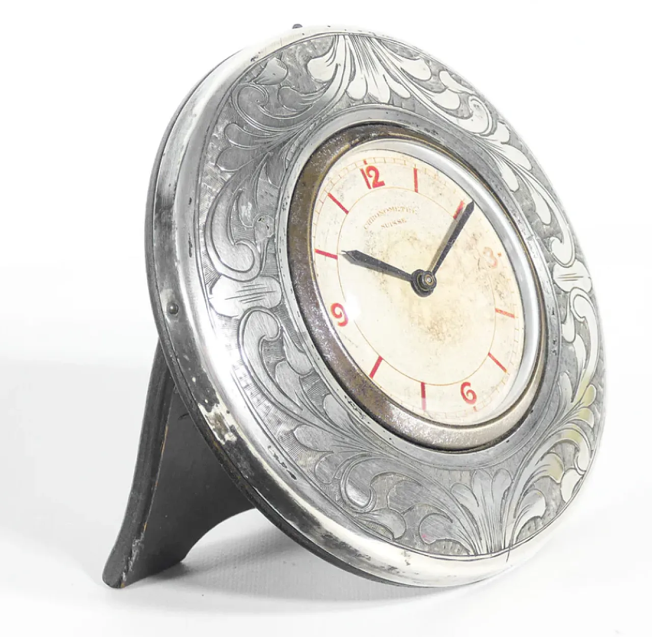 Chronometre Suisse table clock, 1920s 5