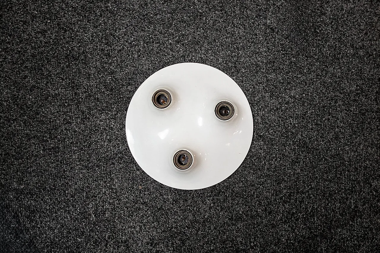 Triteti ceiling lamp by Vico Magistretti for Artemide, 1970s 1