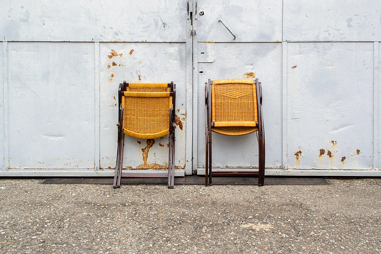 Pair of Ninfea armchairs by Gio Ponti for Reguitti, 1950s 4