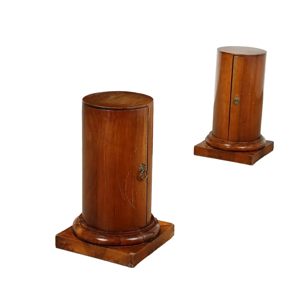 Pair of bedside tables in Empire style, 20th century 1