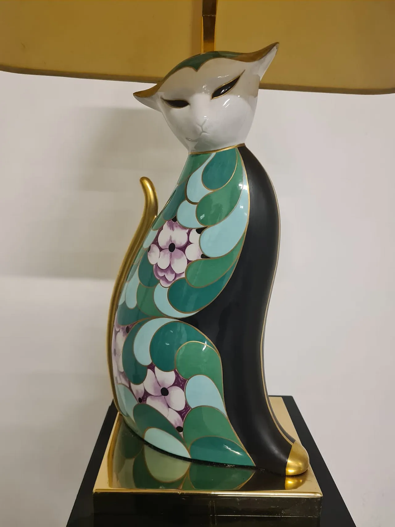 Cat lamp Le Porcellane artistic manufacture 11