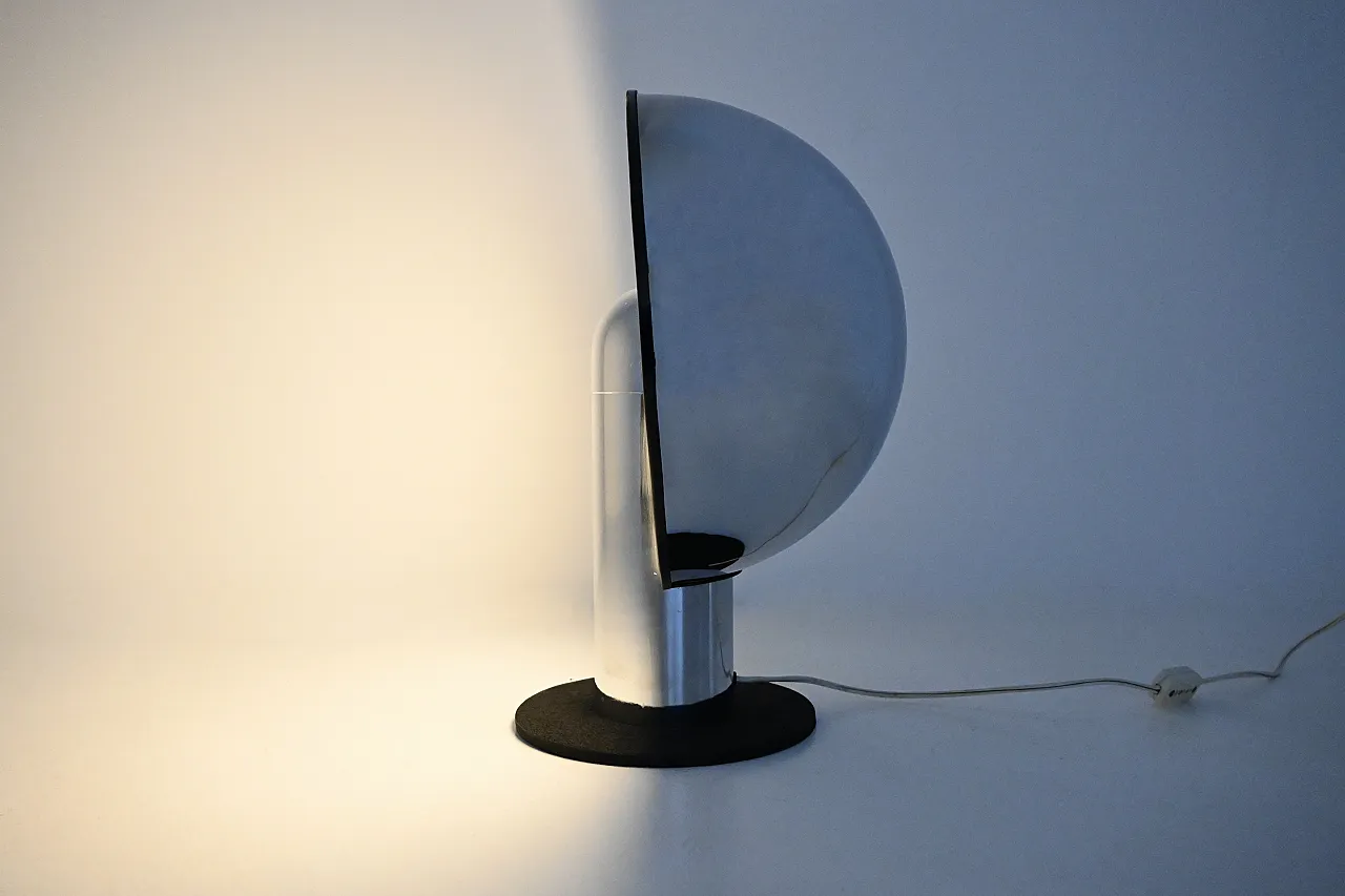 Italian chrome table lamp, 1960s 6