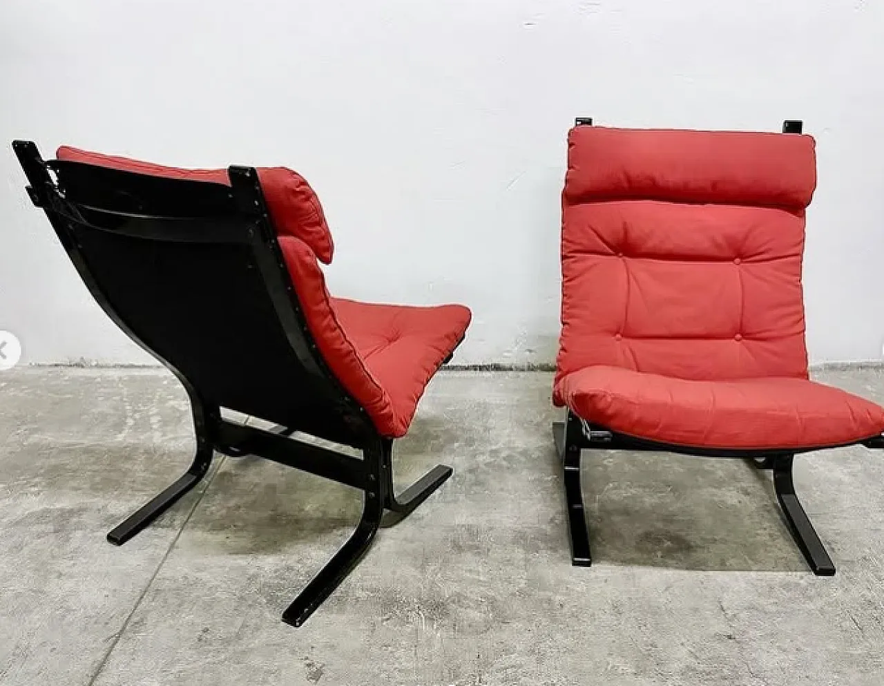 Pair of Siesta armchairs by Ingmar Relling for Westnofa, 1960s 3