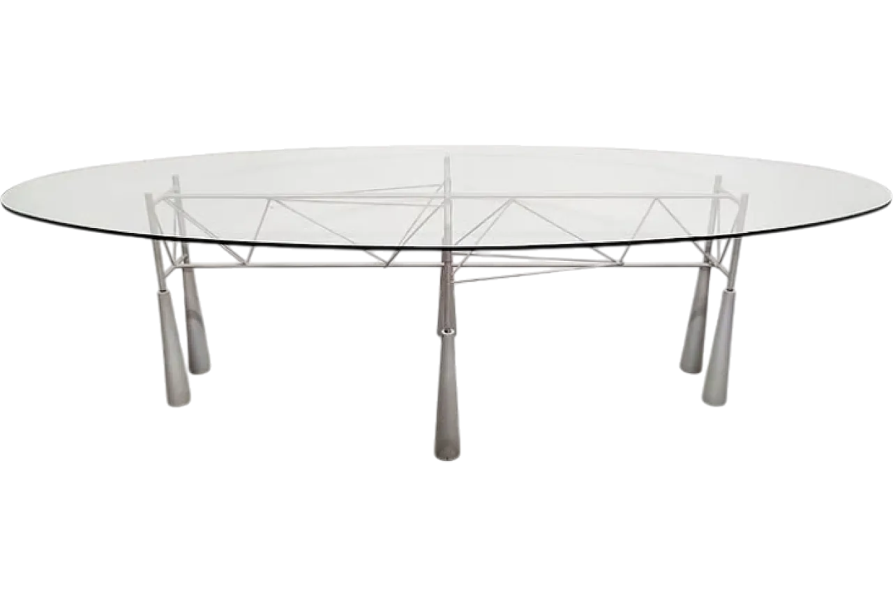 Lybra table by Elliott Littmann for Driade, 1980s 7