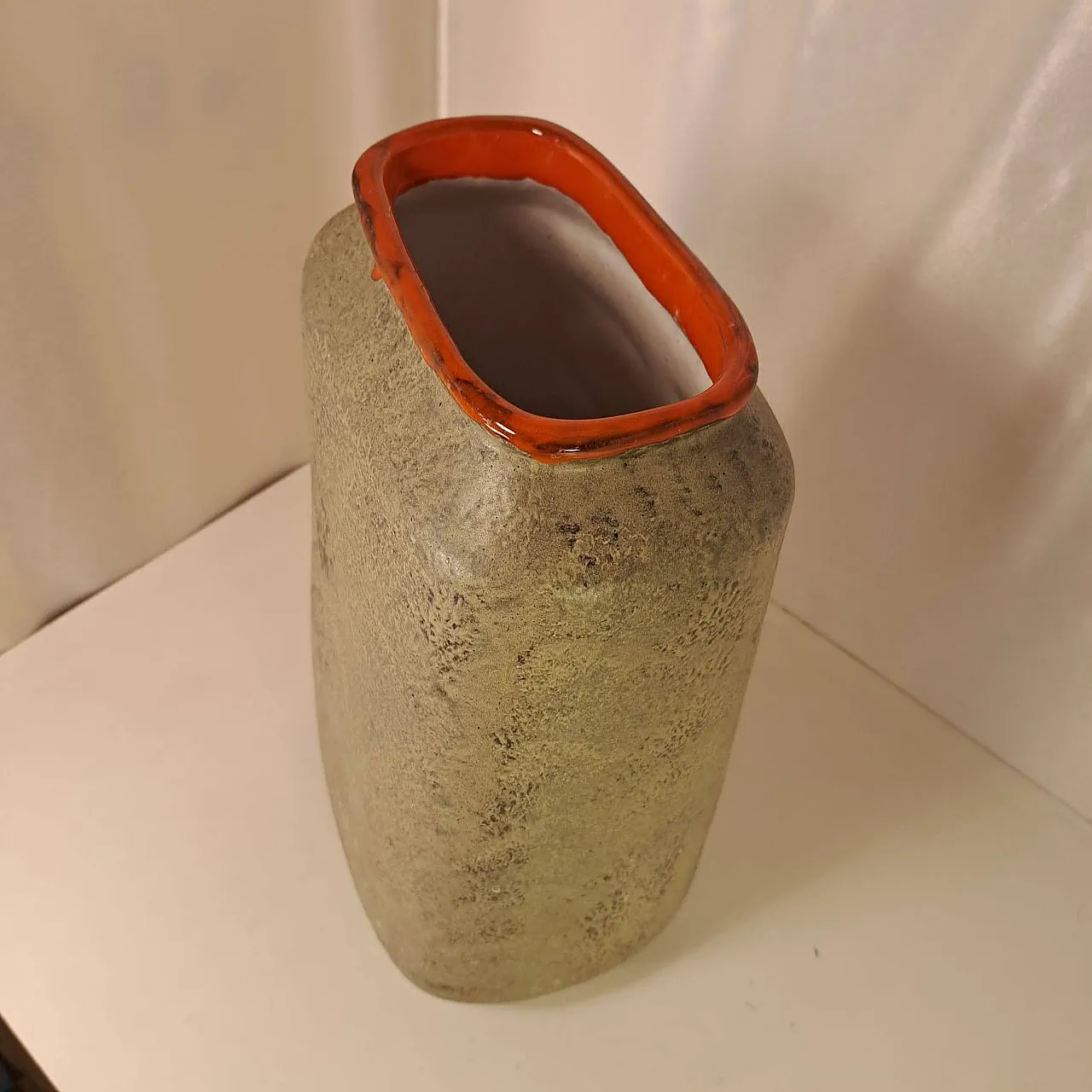 Large Hungarian ceramic floor vase 7