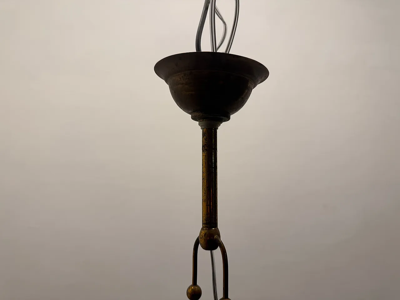 Murano Glass Pendant Light by Ercole Barovier, 1940s 7