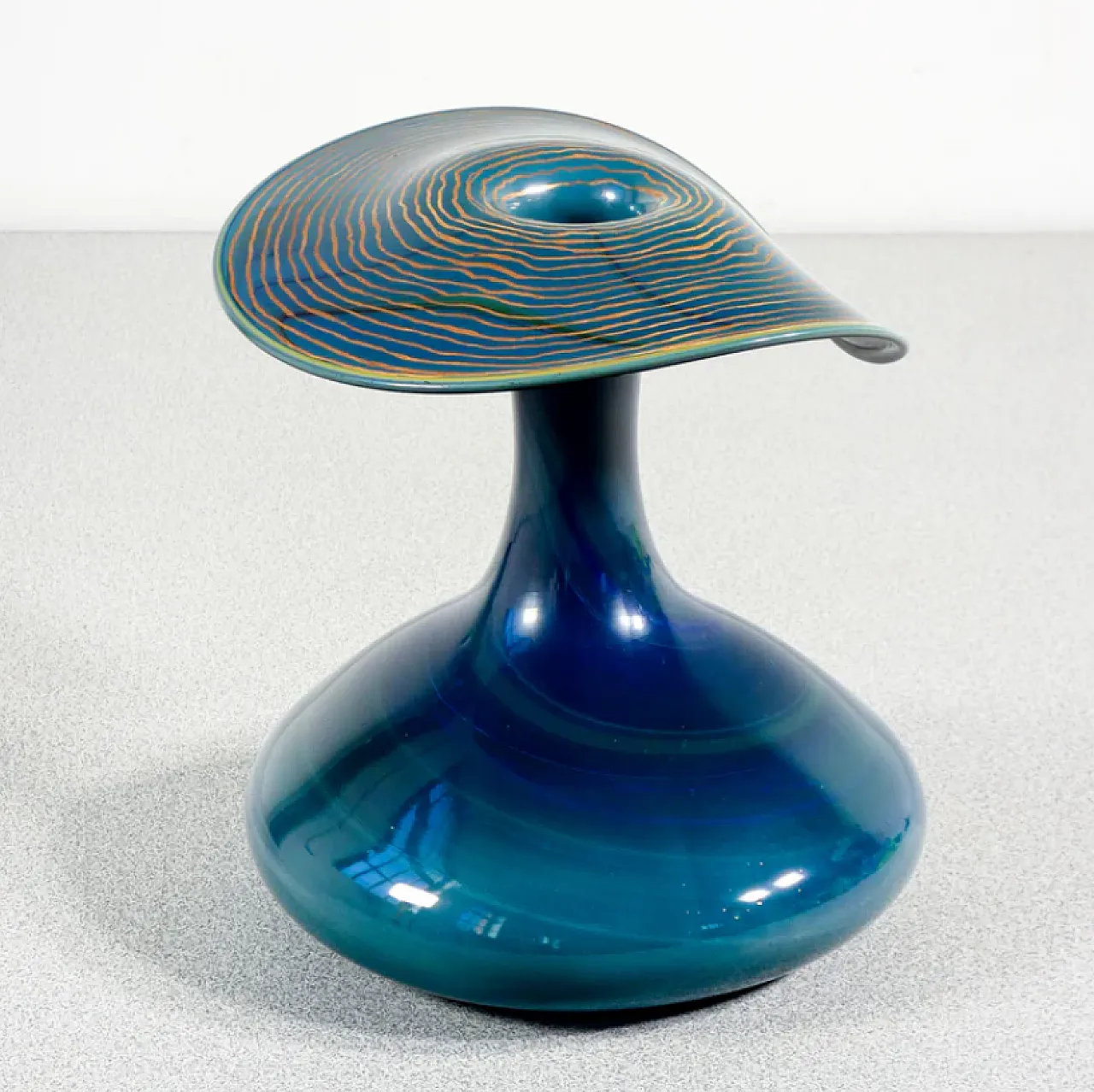 Murano blown glass vase by Nason, 1970s 5