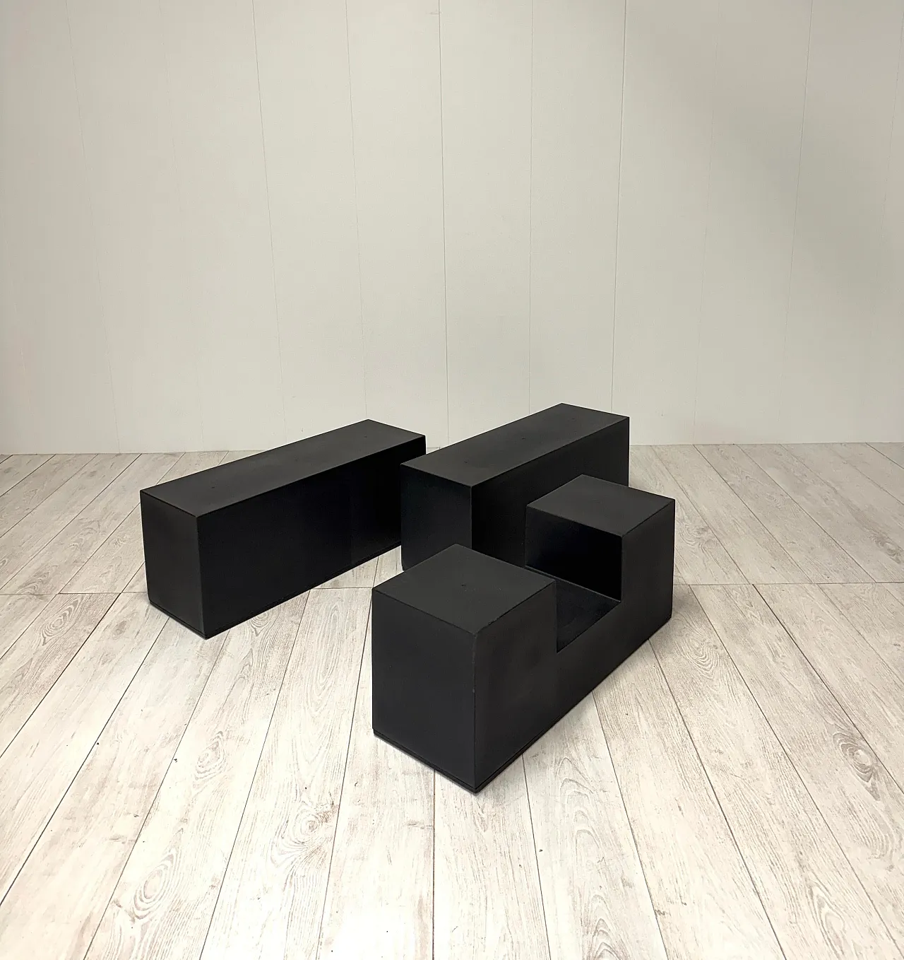 3 Scacchi side tables by Mario Bellini for C&B, 1970s 4