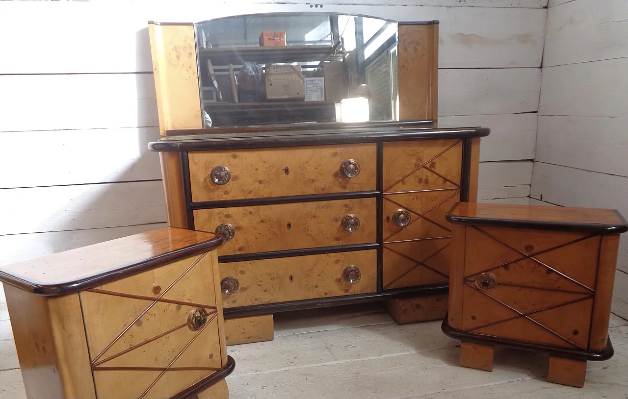 Art Deco chest of drawers 3