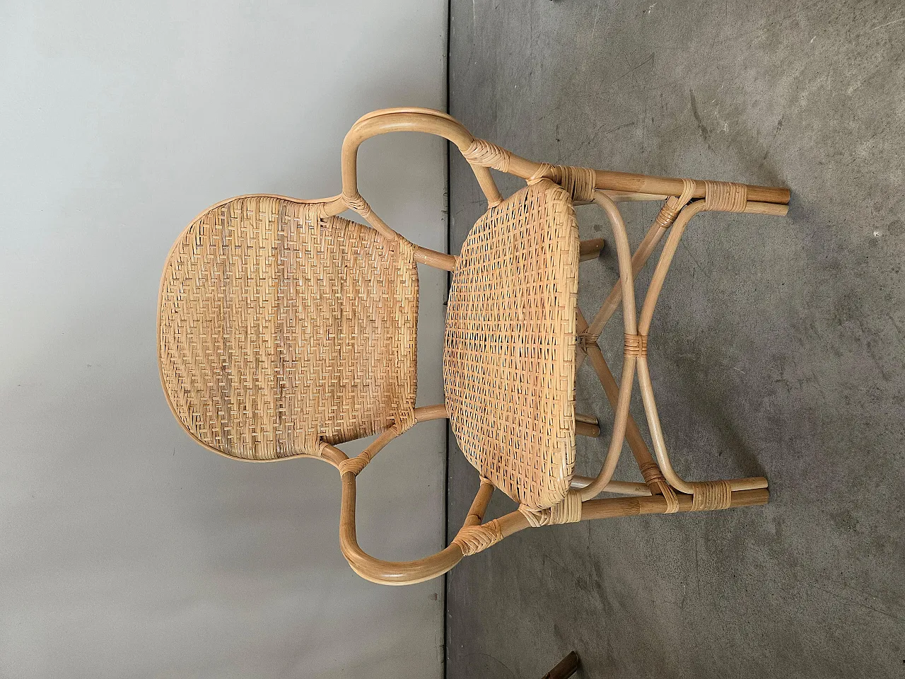 Stackable Wicker Armchair for Outdoor Hospitality Spaces – - DIALMA BROWN - 2