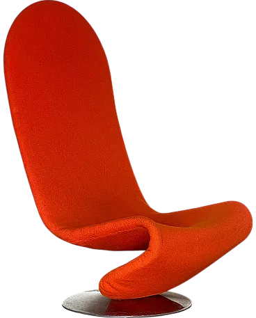 Series 1 2 3 swivel chair by Verner Panton