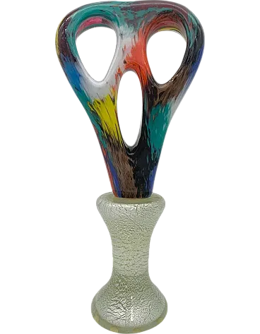 Murano glass statue by Seguso, 1990s