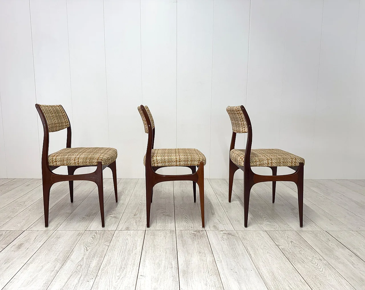 6 Wooden chairs, 1960s 13