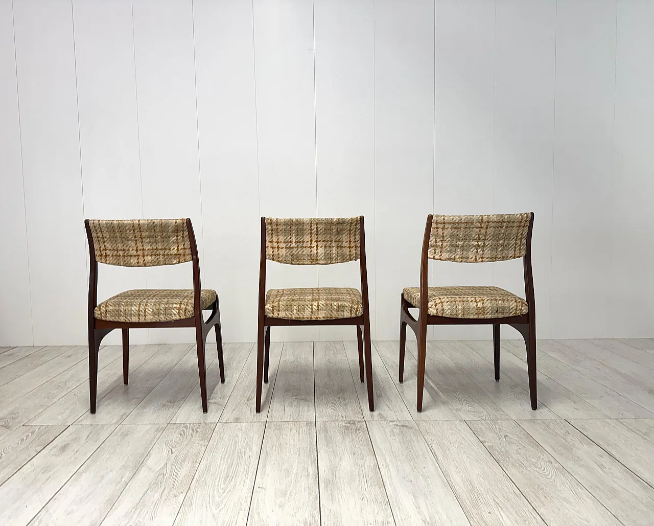 6 Wooden chairs, 1960s 14