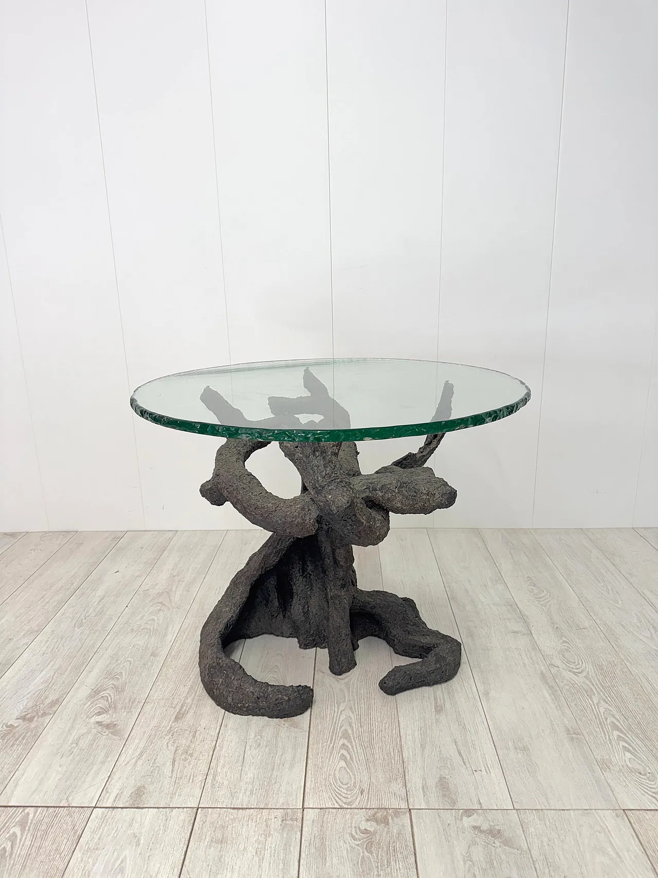 Bronze table in the shape of a tree, 1970s 13