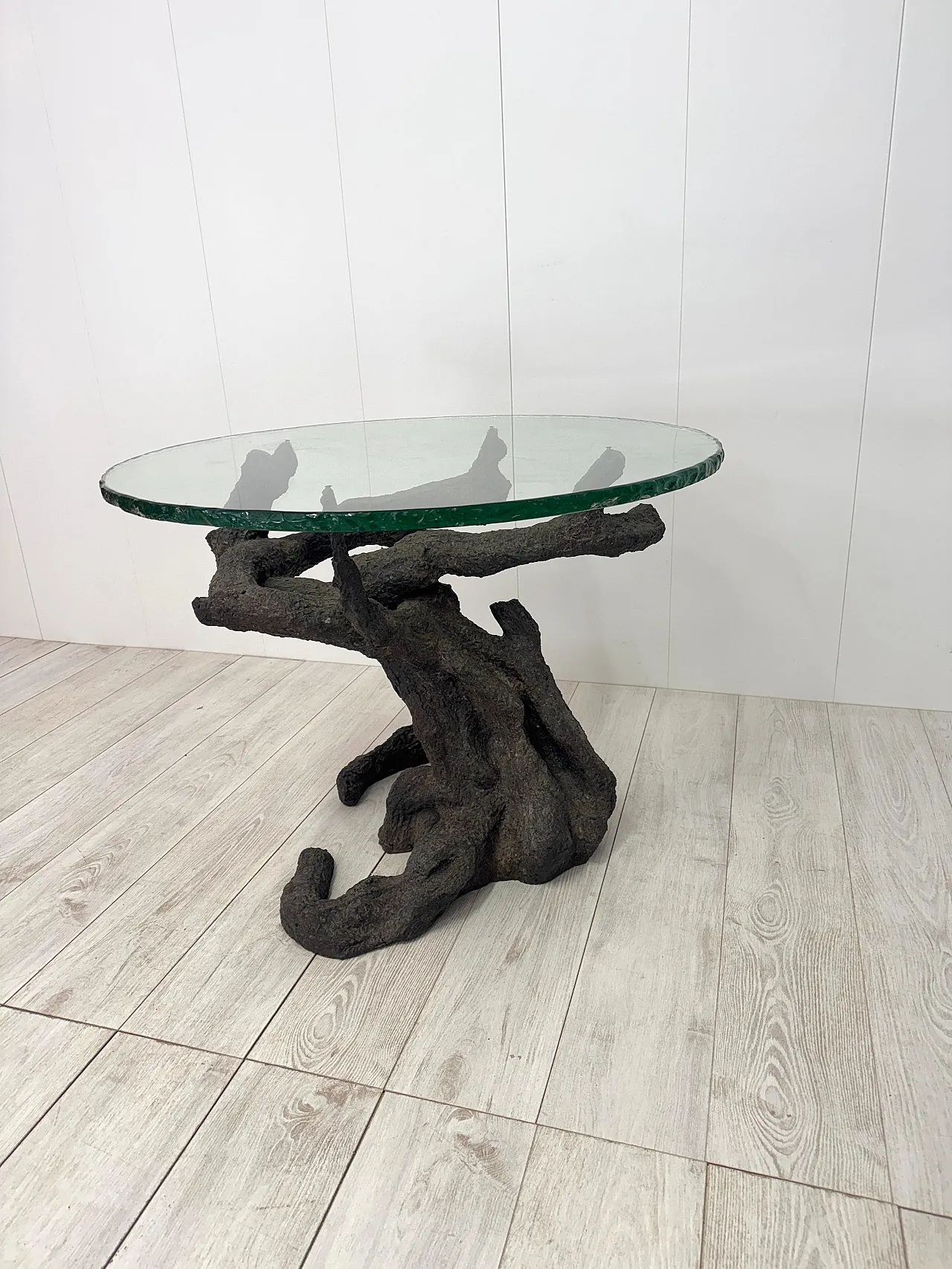 Bronze table in the shape of a tree, 1970s 17