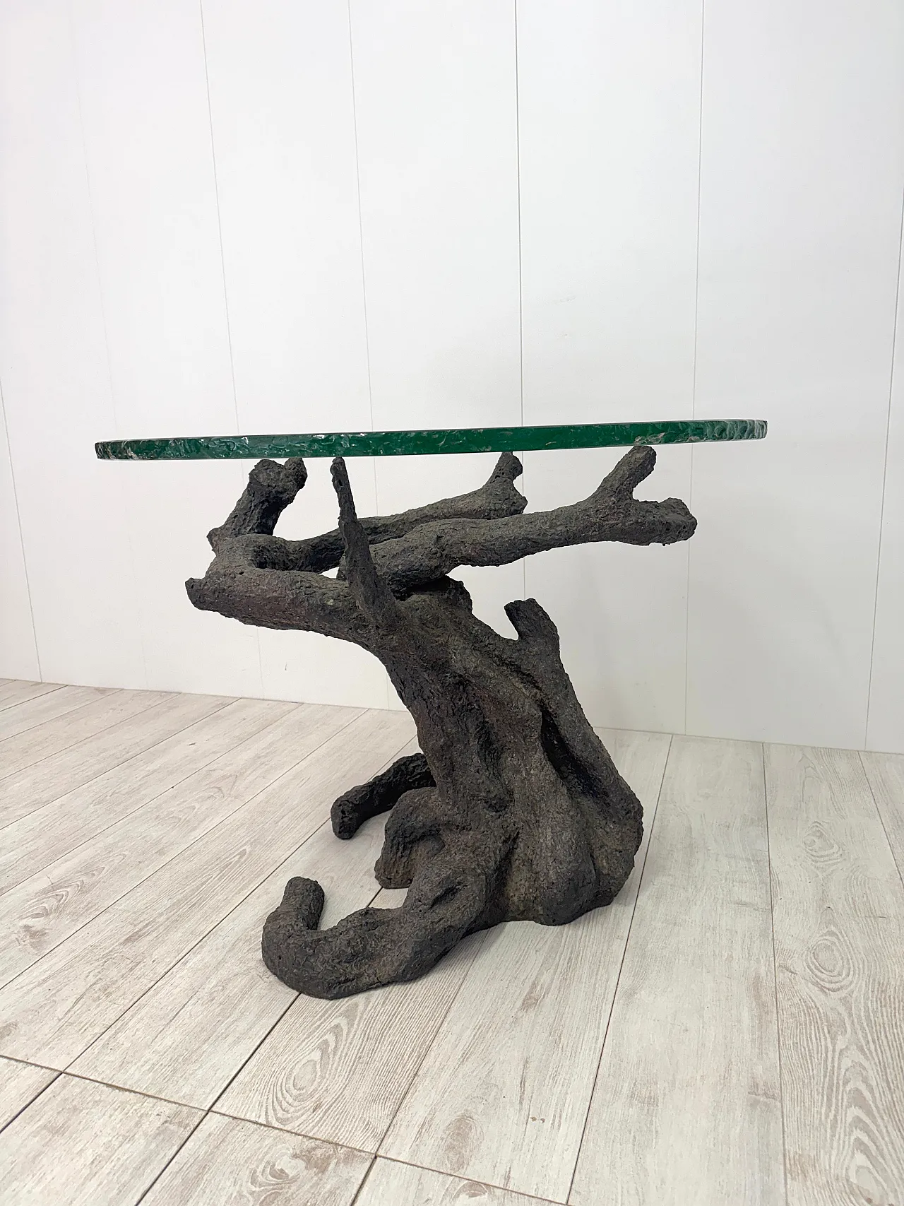 Bronze table in the shape of a tree, 1970s 18