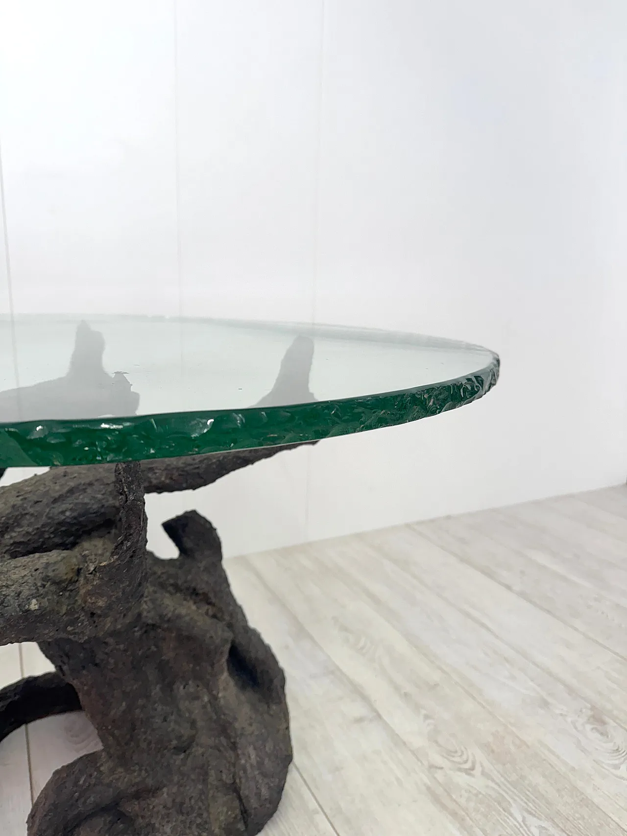 Bronze table in the shape of a tree, 1970s 19