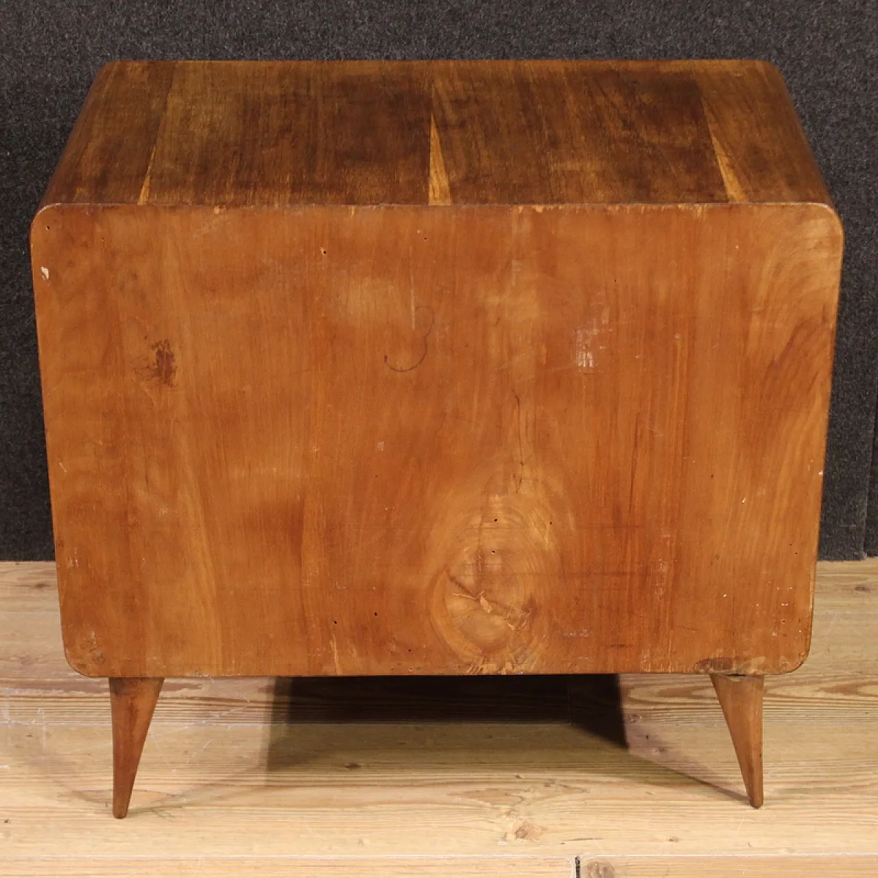 Bedside table Ponti style, 20th century 4