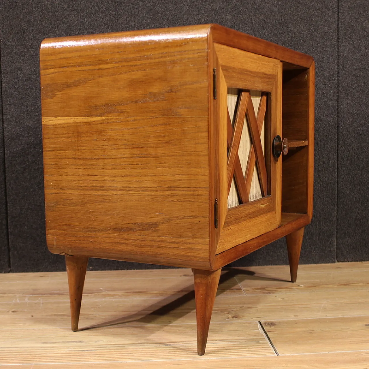 Bedside table Ponti style, 20th century 5