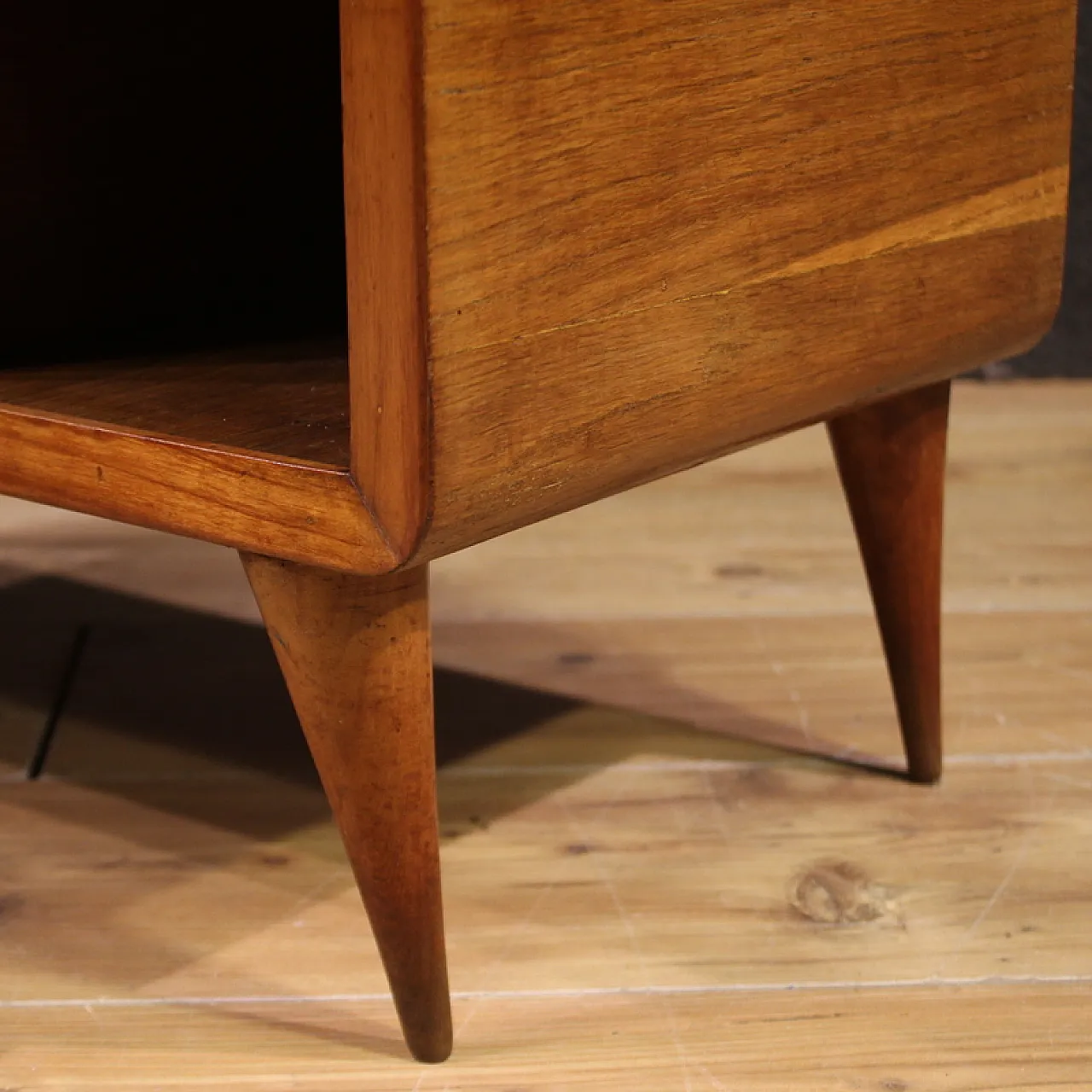 Bedside table Ponti style, 20th century 9