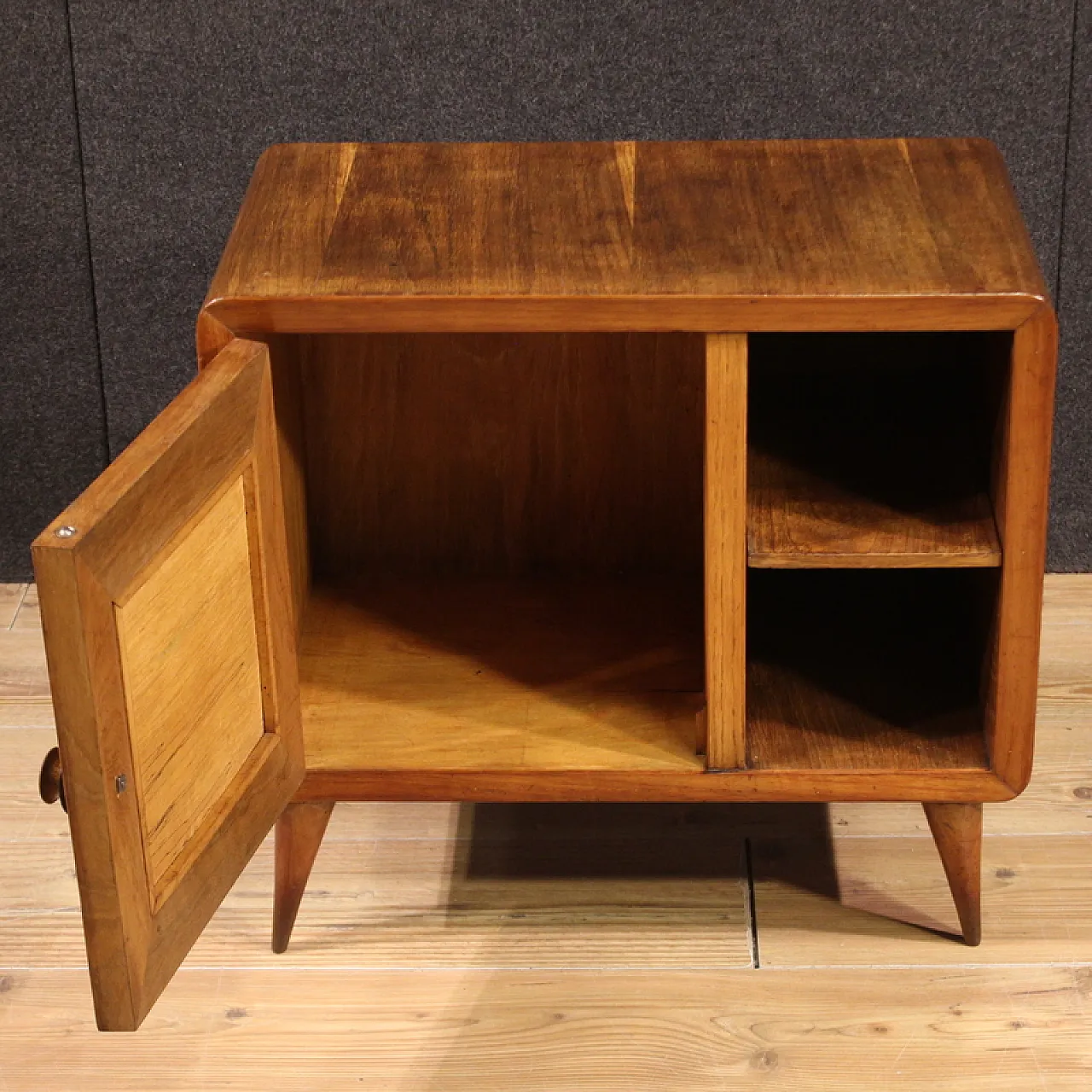 Bedside table Ponti style, 20th century 10