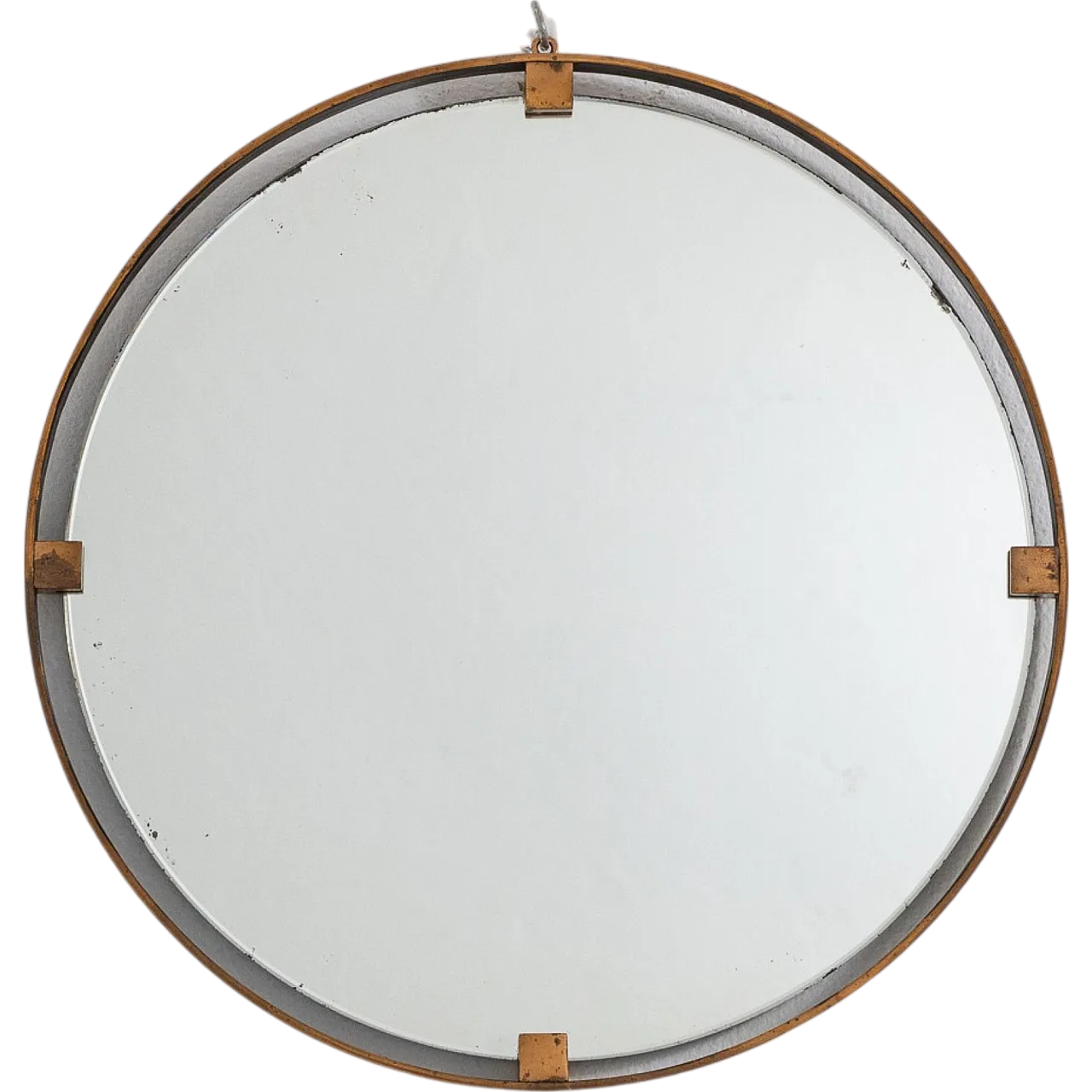 Round Metal Mirror, anni '60 8