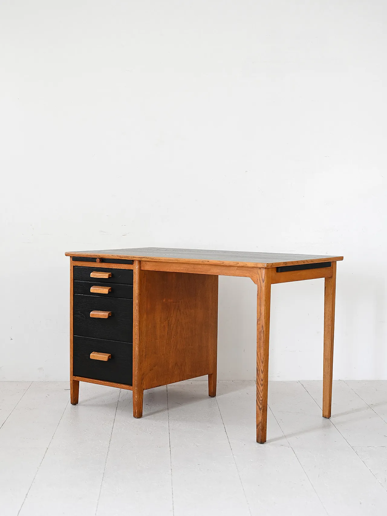 Desk with black details, 60s 6