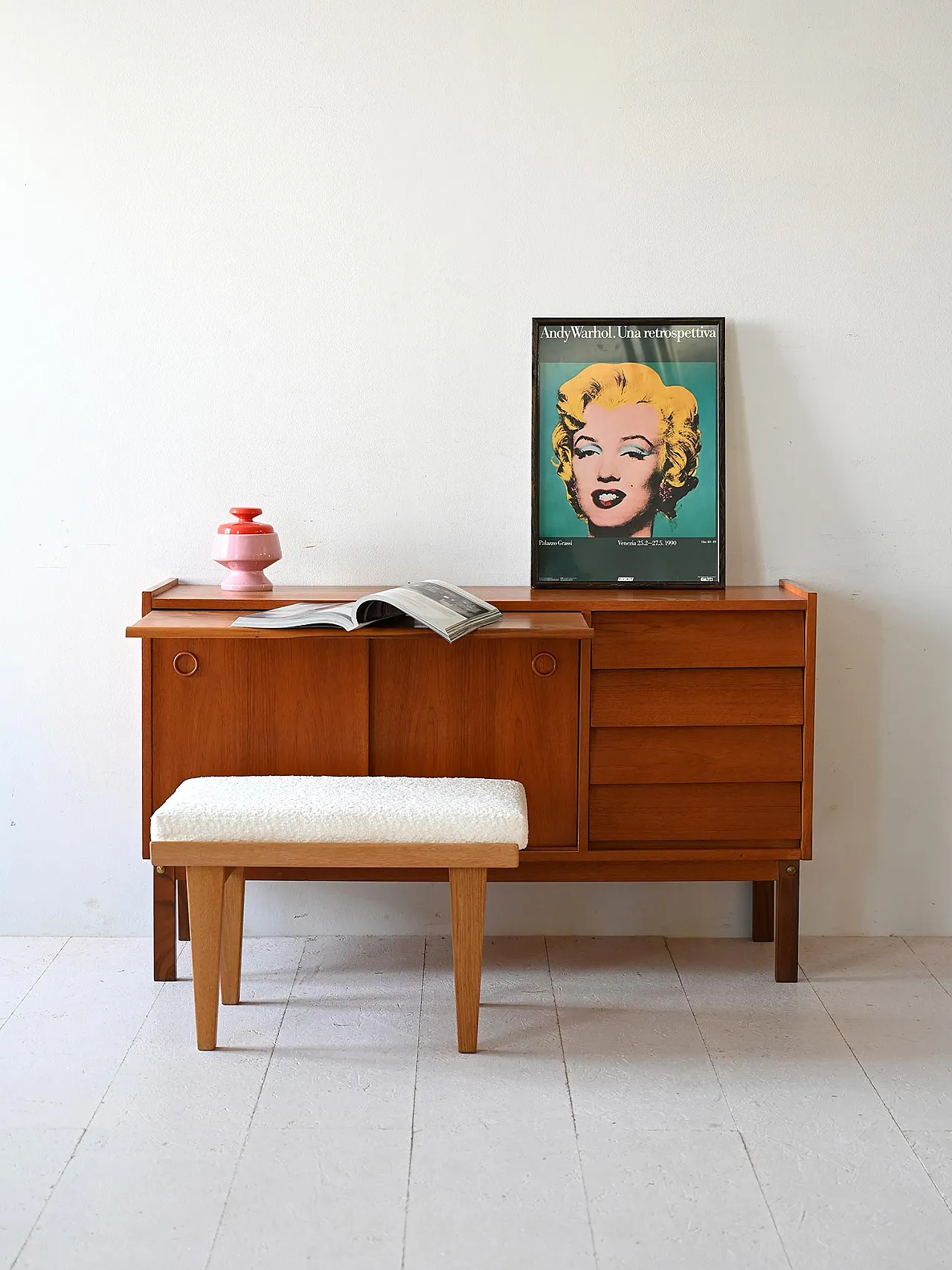 Sideboard with removable plan, 60s 1