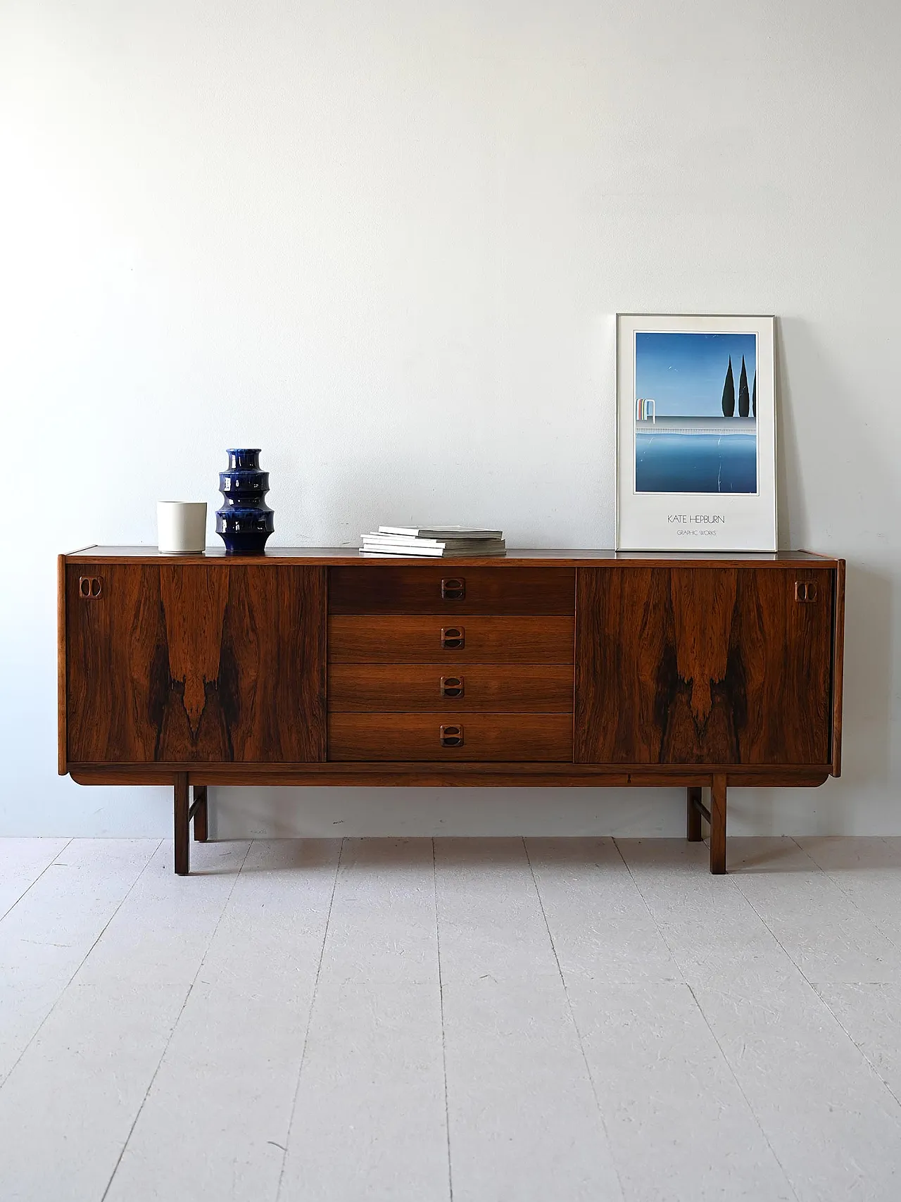 Scandinavian sideboard in rosewood, 60s 1