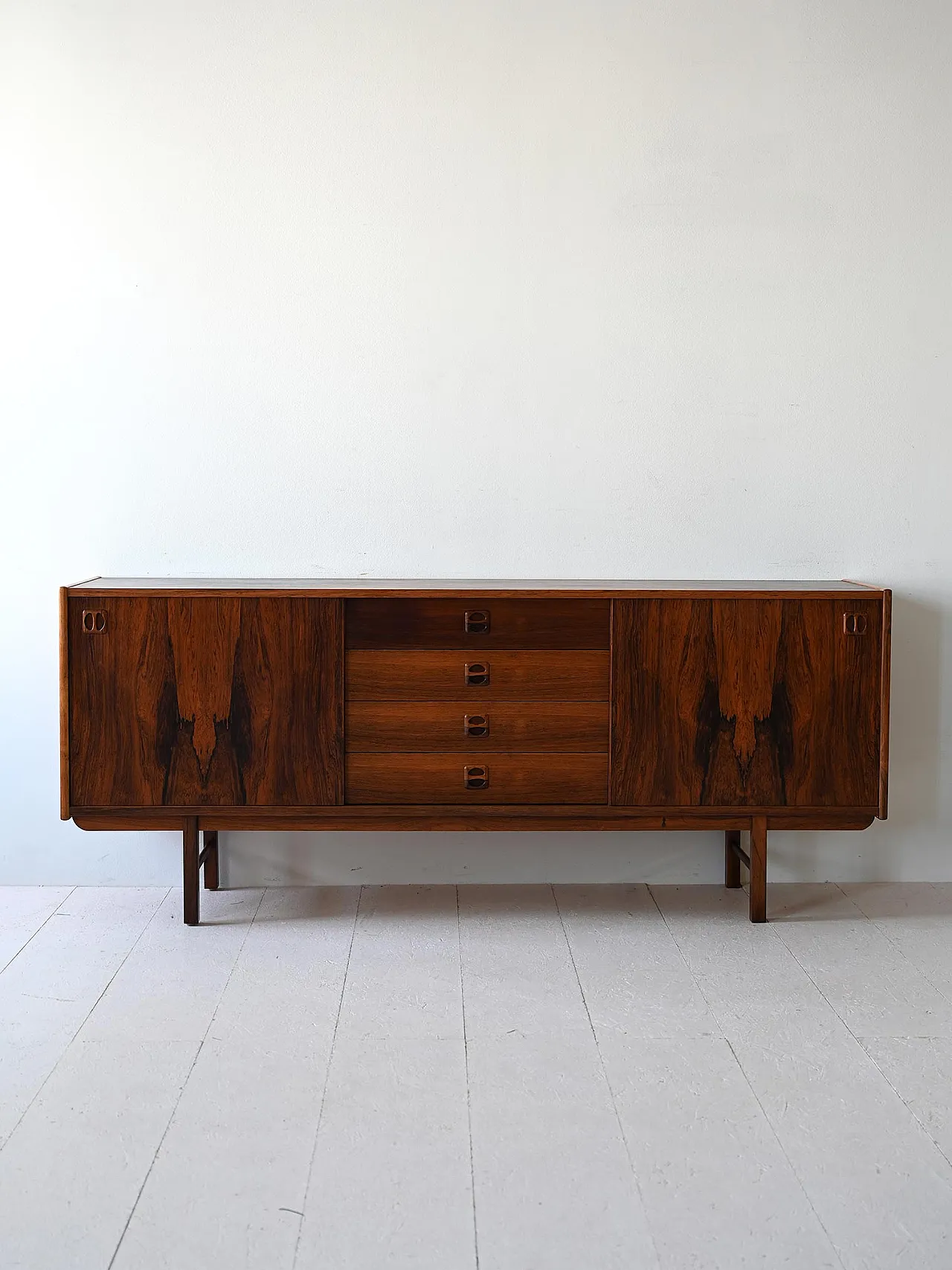 Scandinavian sideboard in rosewood, 60s 2