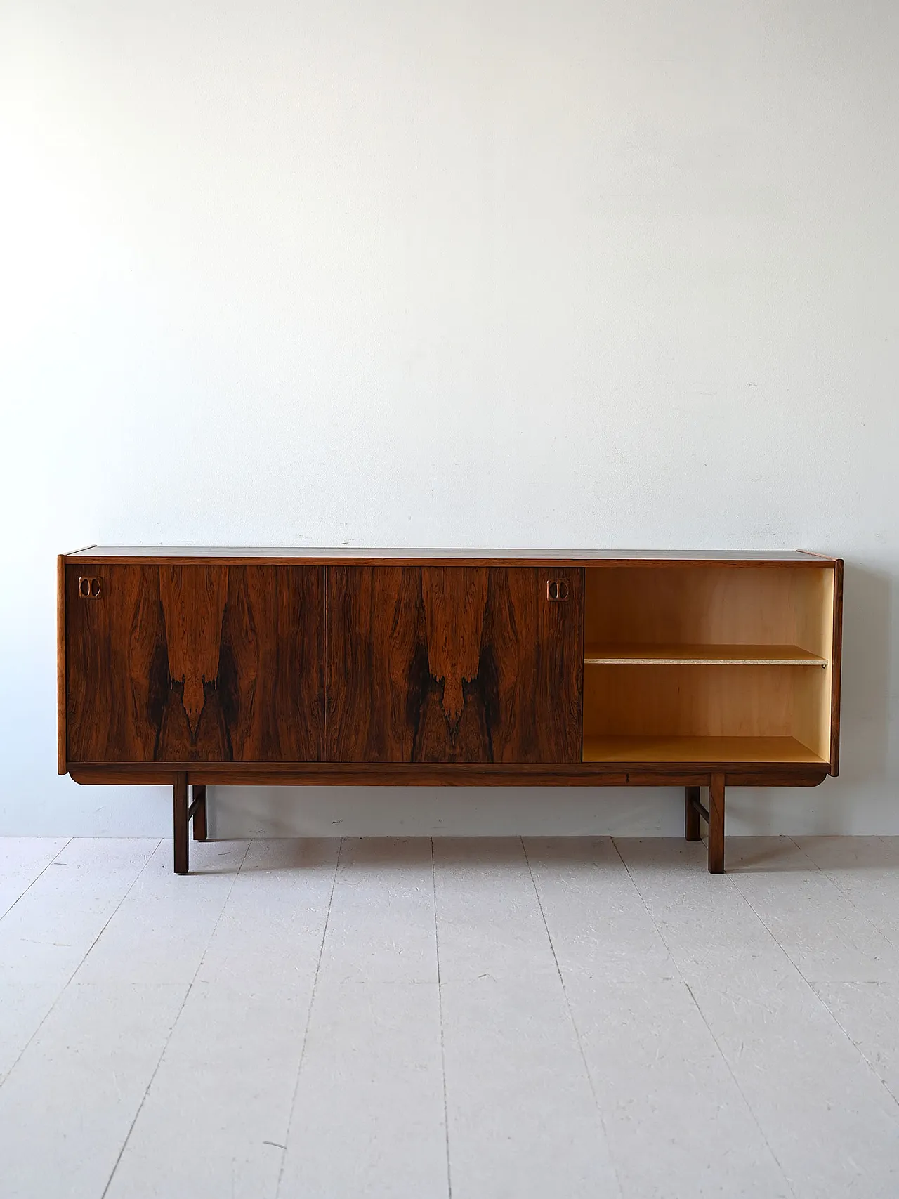 Scandinavian sideboard in rosewood, 60s 4