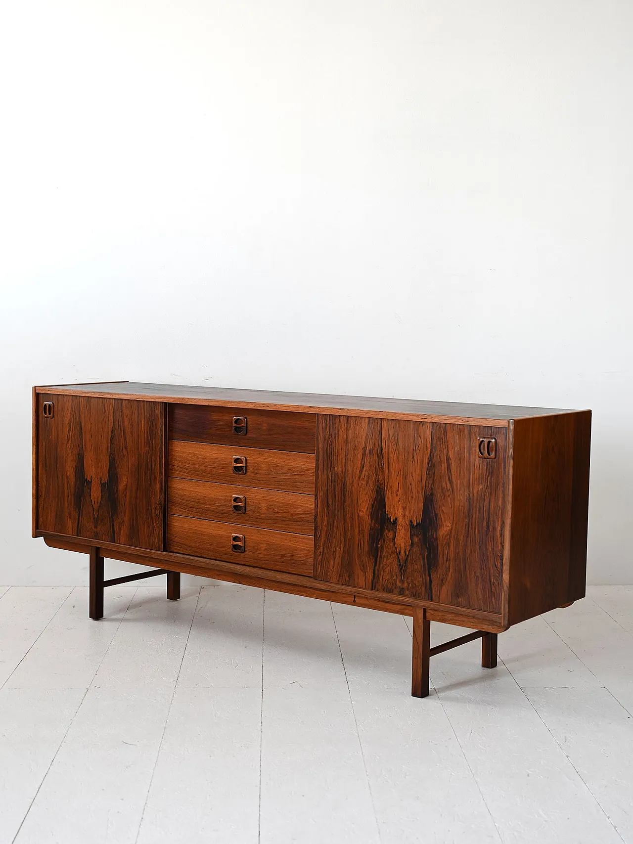 Scandinavian sideboard in rosewood, 60s 6