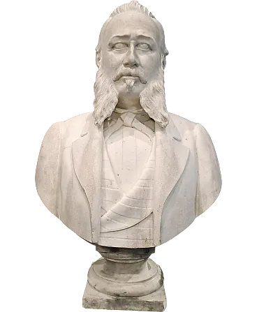 Bust of a Gentleman by Gaspare Galeazzi, 19th century