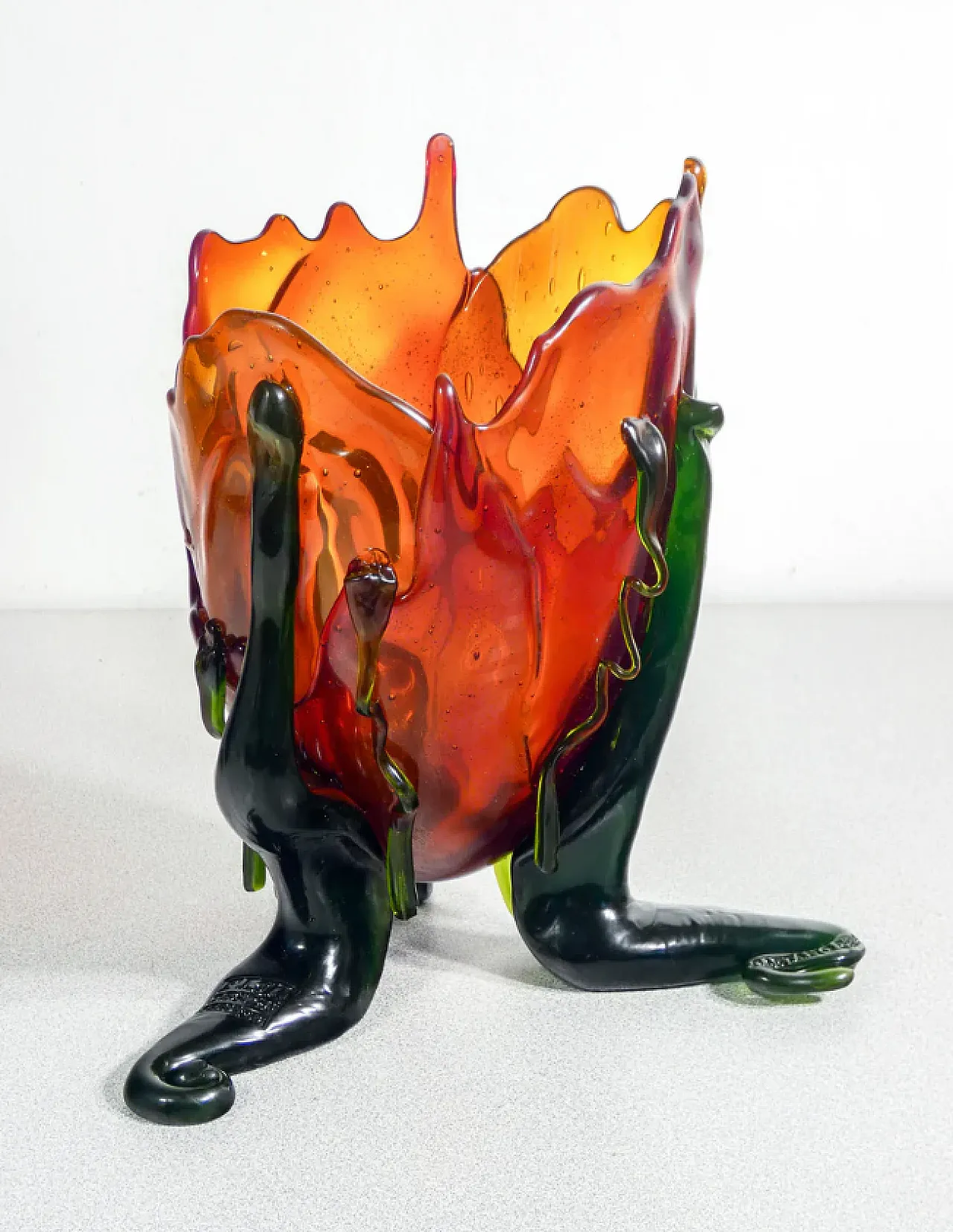 Resin vase Clear Special by G.Pesce for Fish Design, 2000s 2