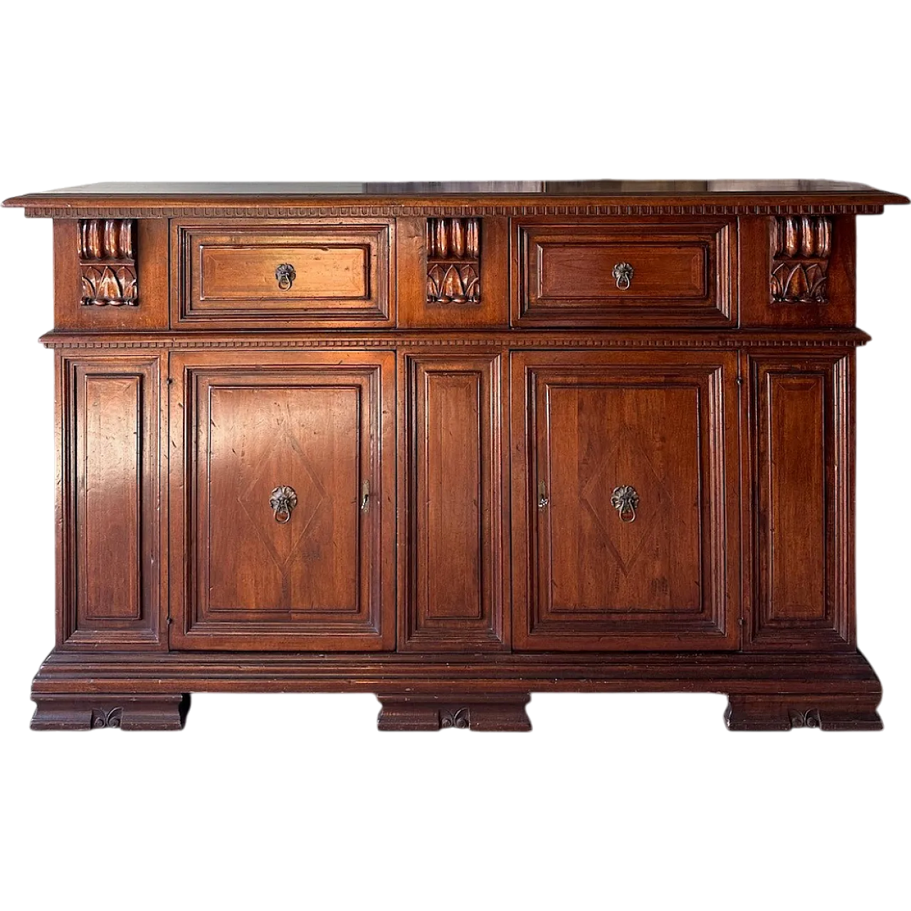 Large sideboard in walnut, '900 7