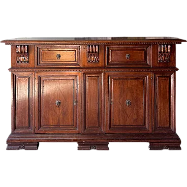 Large sideboard in walnut, '900