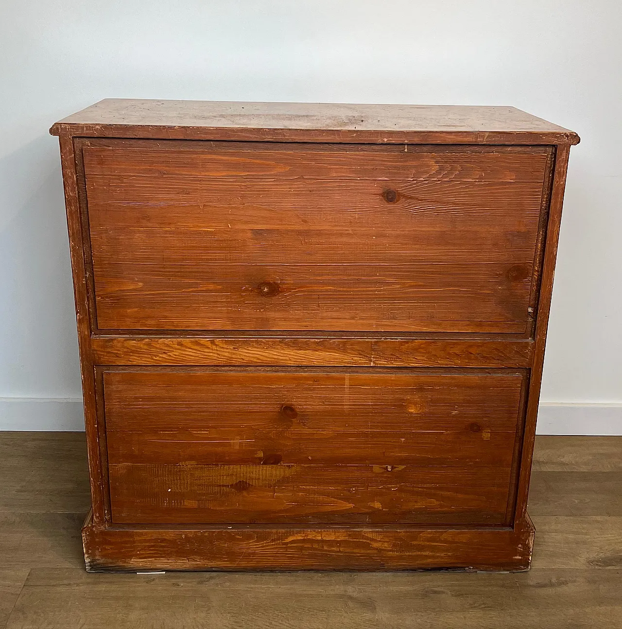 Biedermeier-style chest of drawers with 4 maple drawers, 1950s 11