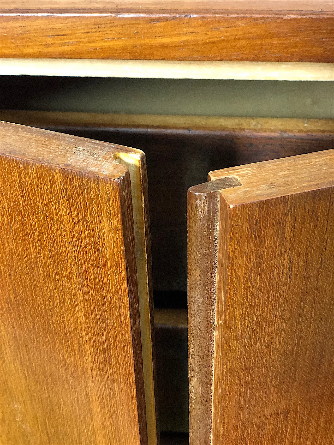 Bookcase in wood and iron, 60s 7