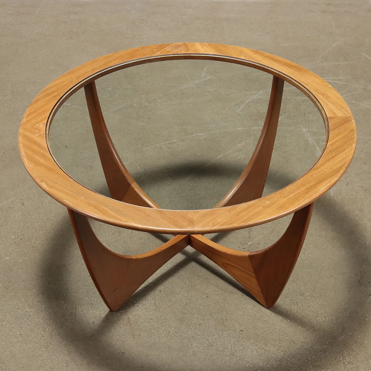 G-Plan coffee table in teak and glass, 1960s 4