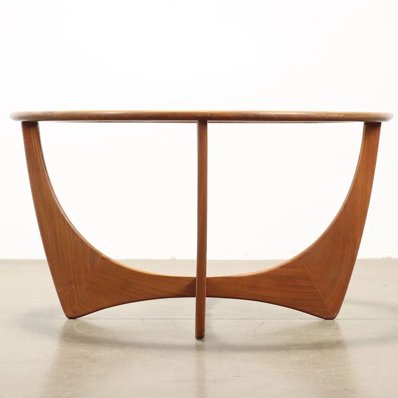 G-Plan coffee table in teak and glass, 1960s 7