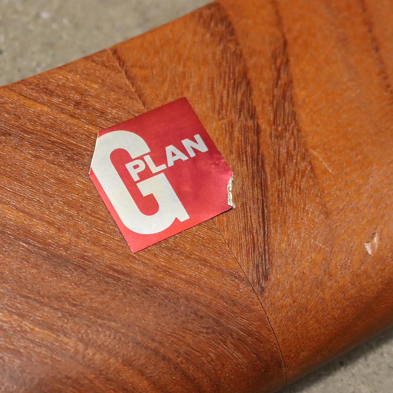 G-Plan coffee table in teak and glass, 1960s 8