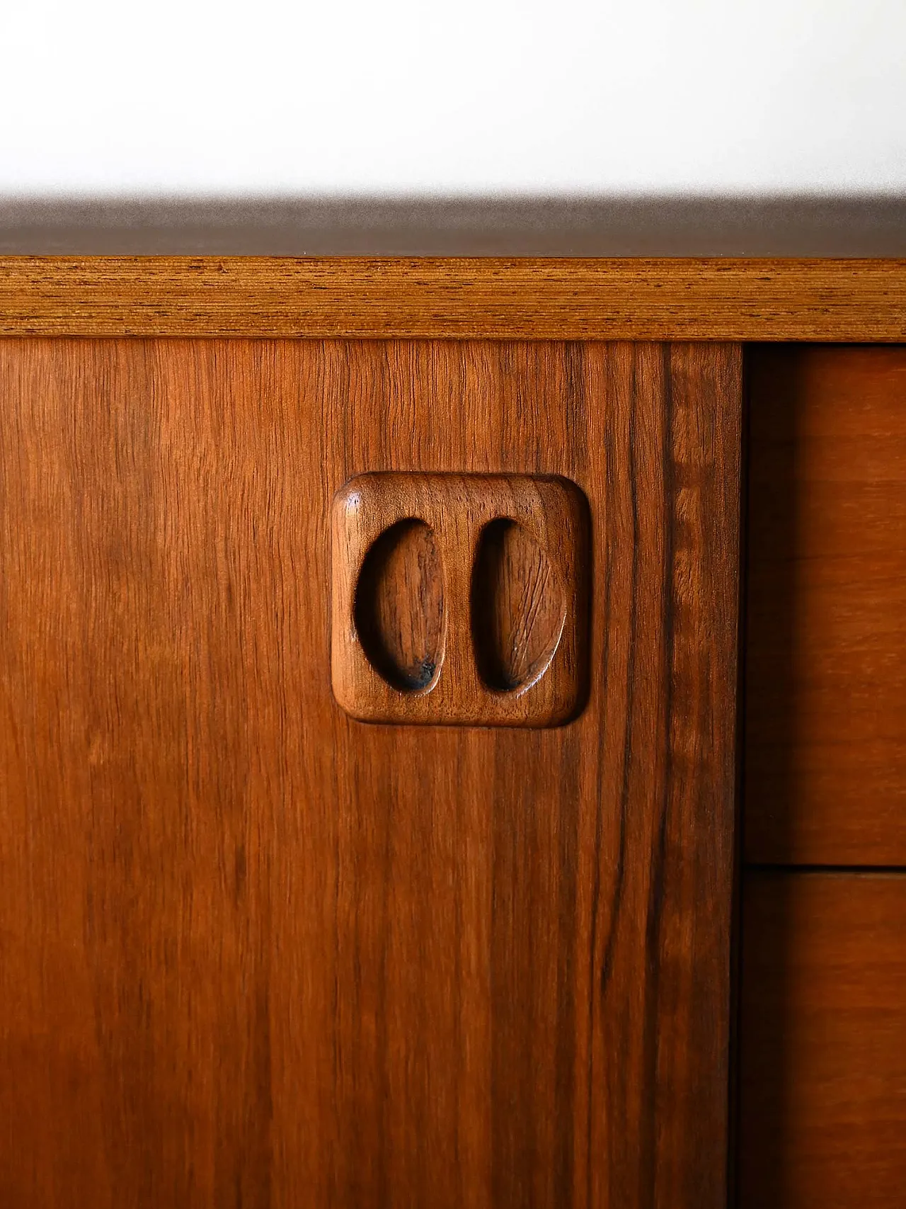 Swedish teak sideboard 8